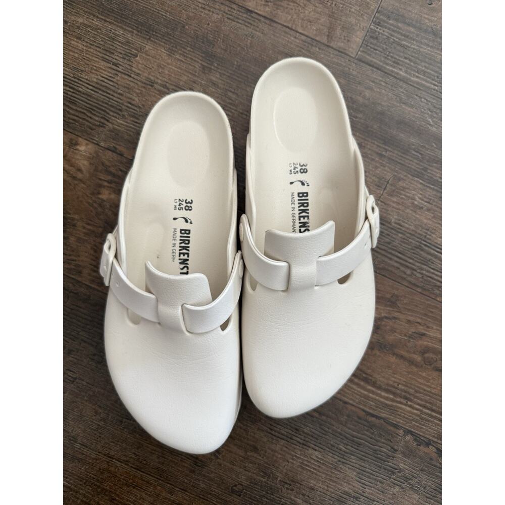 Birkenstock Boston Essentials Eva Eggshell 012710… - image 1